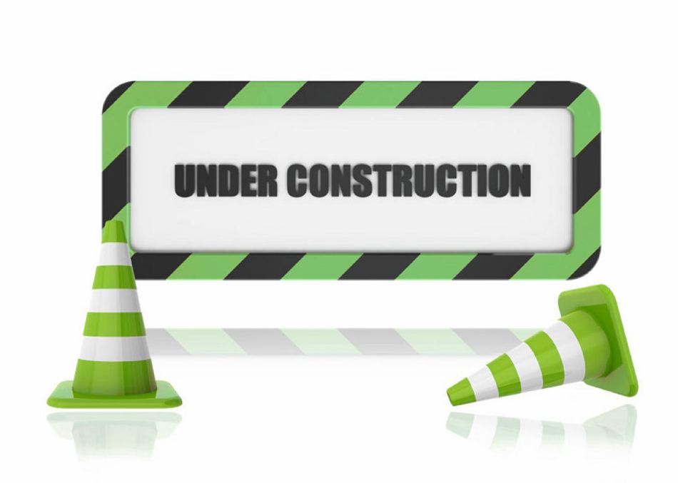 under-construction green